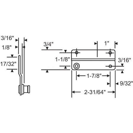 Strybuc Stud Bracket 39-53